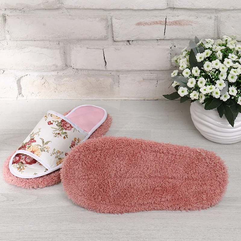 Household Floor Cleaning Microfiber Detachable Mopping Shoes