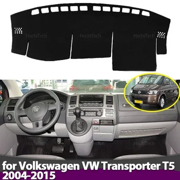 Anti-Slip Cruscotto Copertura Protettiva Pad Accessori Auto Parasole Tappeto per Volkswagen VW Transporter T5 Caravell 2004-2015