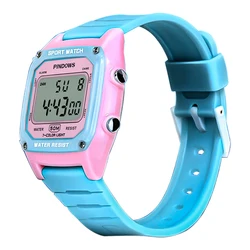 Fashion Square Wristwatches Women Outdoor Exercise Led Electronic Hand Clock Girls Casual Waterproof Sport Digital Watch Ladies