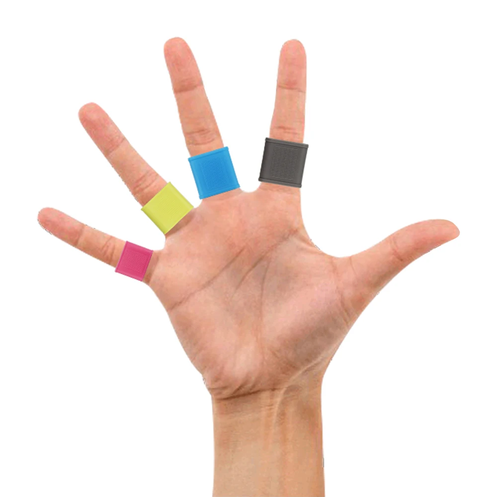 Golf Finger Toe Silicon Support Sleeve Protector Grip 8 Pcs/Set Fit For Men Women Golf Finger Protection Non Slip Golf Supplies