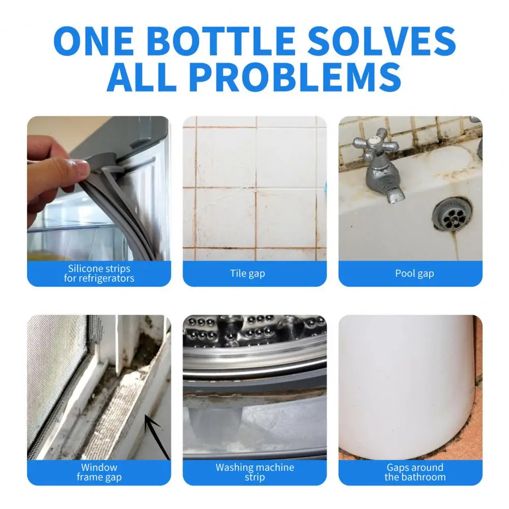 

Mildew Removal Gel Effective Mold Removal Gel Deep Cleaning Solution for Washing Machine Stains Mildew Easy-to-use Stain Cleaner