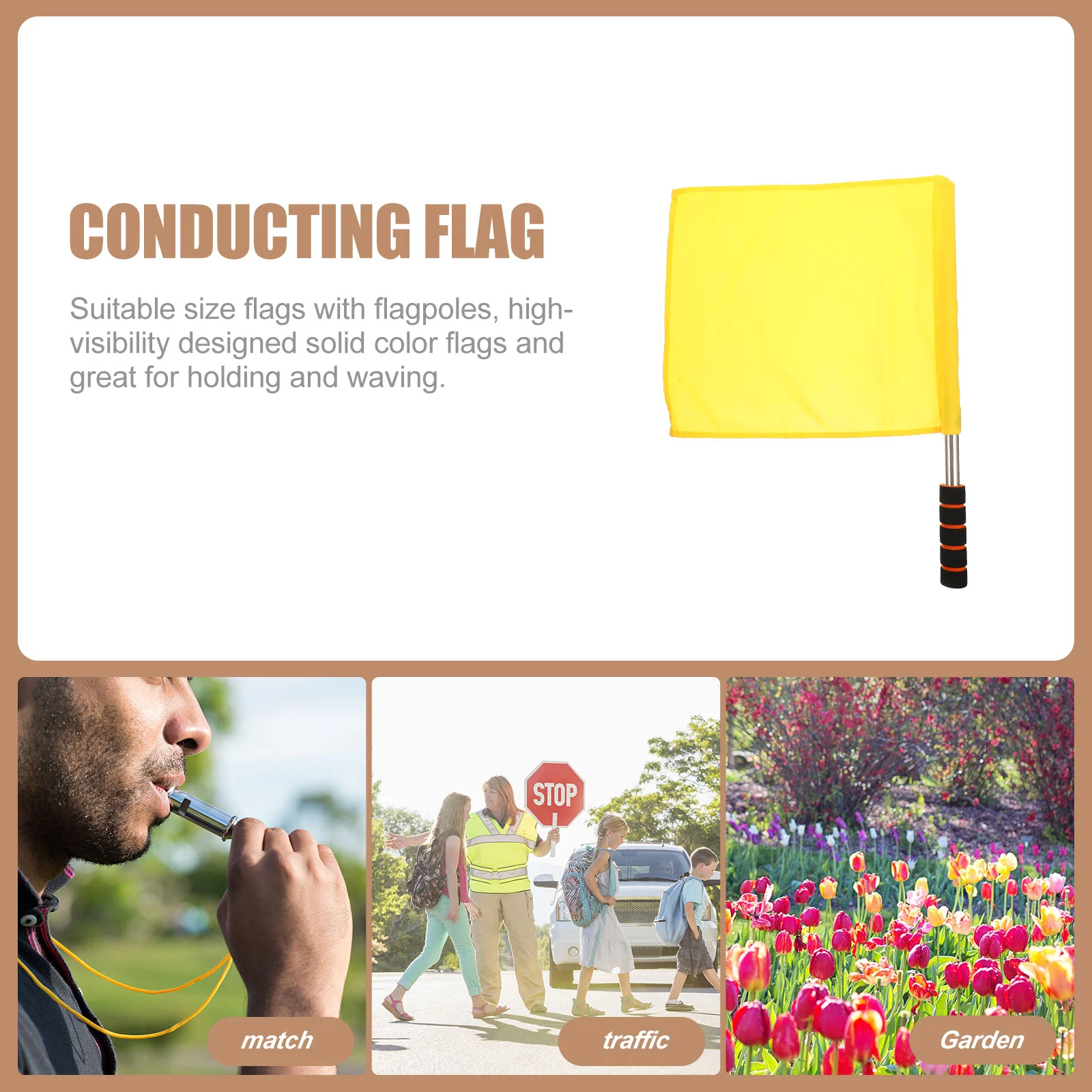 Рисунок 3 - Защитный цветной флаг рефери Флаги