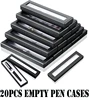 20Pcs Pen Box Transparent Window Paper Packaging Gift Gel Pen Box Pencil Cases Pen Boxes Packaging Jewelry Gift Box Pencil Box 1