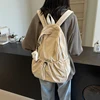 New Soft Nylon Cloth Bag Leisure Time Simplicity Schoolbag High-capacity Ultra Light Travel Motion Anti Splashing Water Knapsack 3