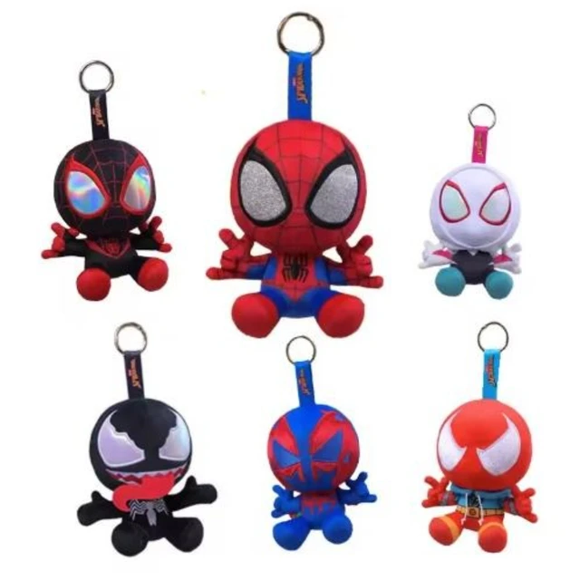 Llavero de Spider-Man de peluche tipo Cosbi: Colgante para Mochila | Emoape