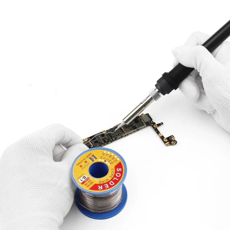 Fil à souder colophane 1,0/1,2/1,5/2,0 mm - 60%Sn 40%Pb pour électronique