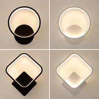 Modern LED Wall Lamp Round Light Aluminium Home Decor For Bedside Living Room Hallway Study Starway Wall Sconce Lighting Fixture 1