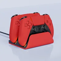 Fast Charging Dock for PS5 Controllers Dual Wireless Gamepad Charger Station PlayStation 5 Charging Stand Accessories