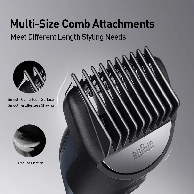 브라운 시리즈 7 Aio7540 남성용 멀티기능 트리머, 남성용 전기면도기, 코털 트리머, 11 in 1 전문 트리머