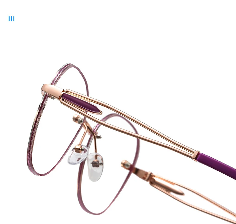 High-end-Lesebrille Mode Junge Brille Rahmen Für Frauen Anti-blau Licht Hd Ultra-licht Lesebrille JH258 – Detail 4
