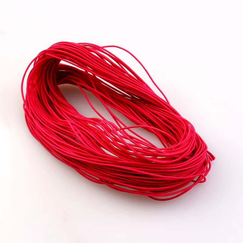 Elastic Bands for Sewing 0.8 20 Yard Red Knit Elastic Spool High  Elasticity for Wigs, Waistband, Pants