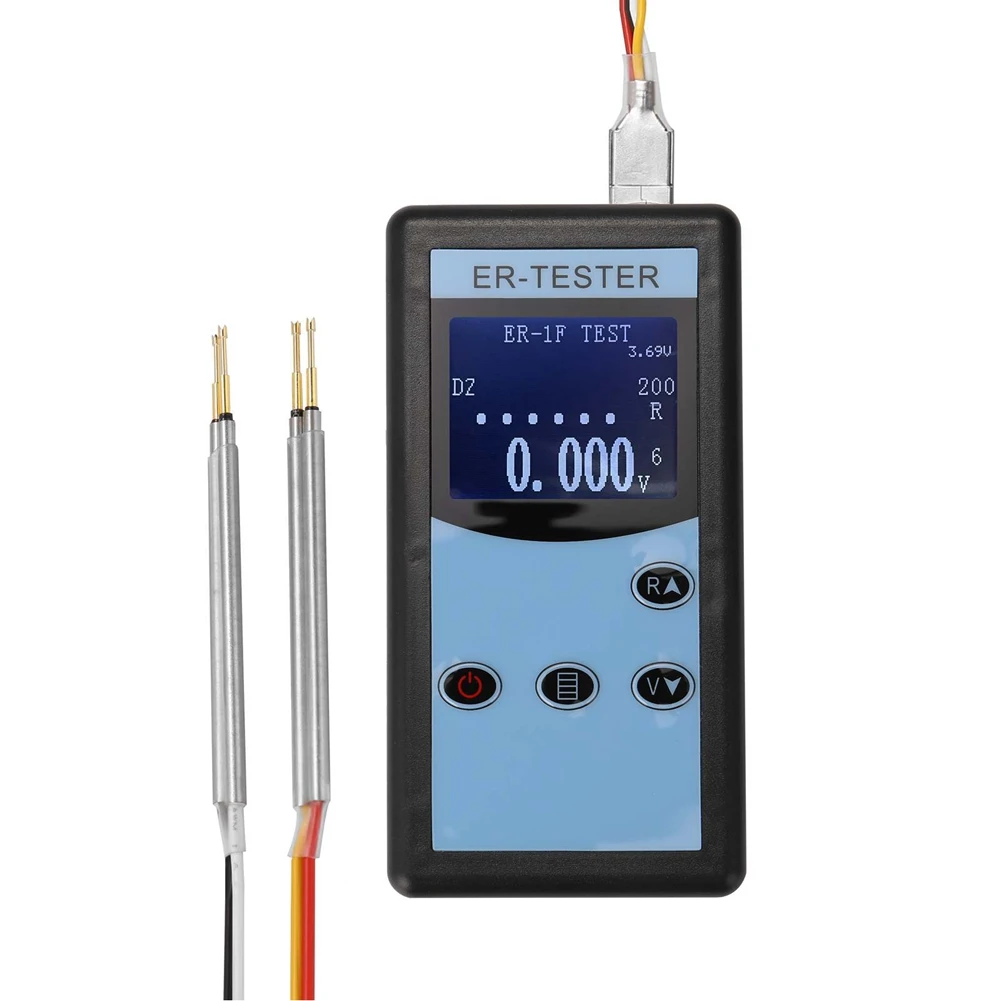 

0.01MΩ-200Ω Battery Internal Resistance Tester 4 Wire Battery Voltage Resistance Testing Tester Nickel Hydrogen A