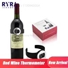 Digtal Bottle Red Wine Thermometer Bar Beverage Temperature Meter Watch LCD Champagne Checker Bracelet Thermometer Kitchen Tools 1