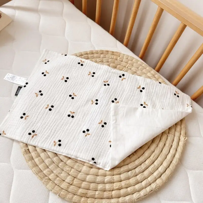 Baby Pillow Cover Washable Kid Pillow Cushion Rectangle Slip for Newborns Infant Pillowcase Cotton Covers A2UB