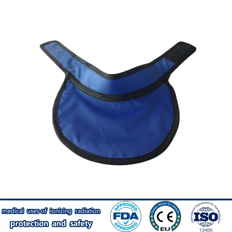 Genuine x-ray gamma ray protective 0.35mmpb/0.5mmpb lead collar radiology department ionizing radiation protection lead collar