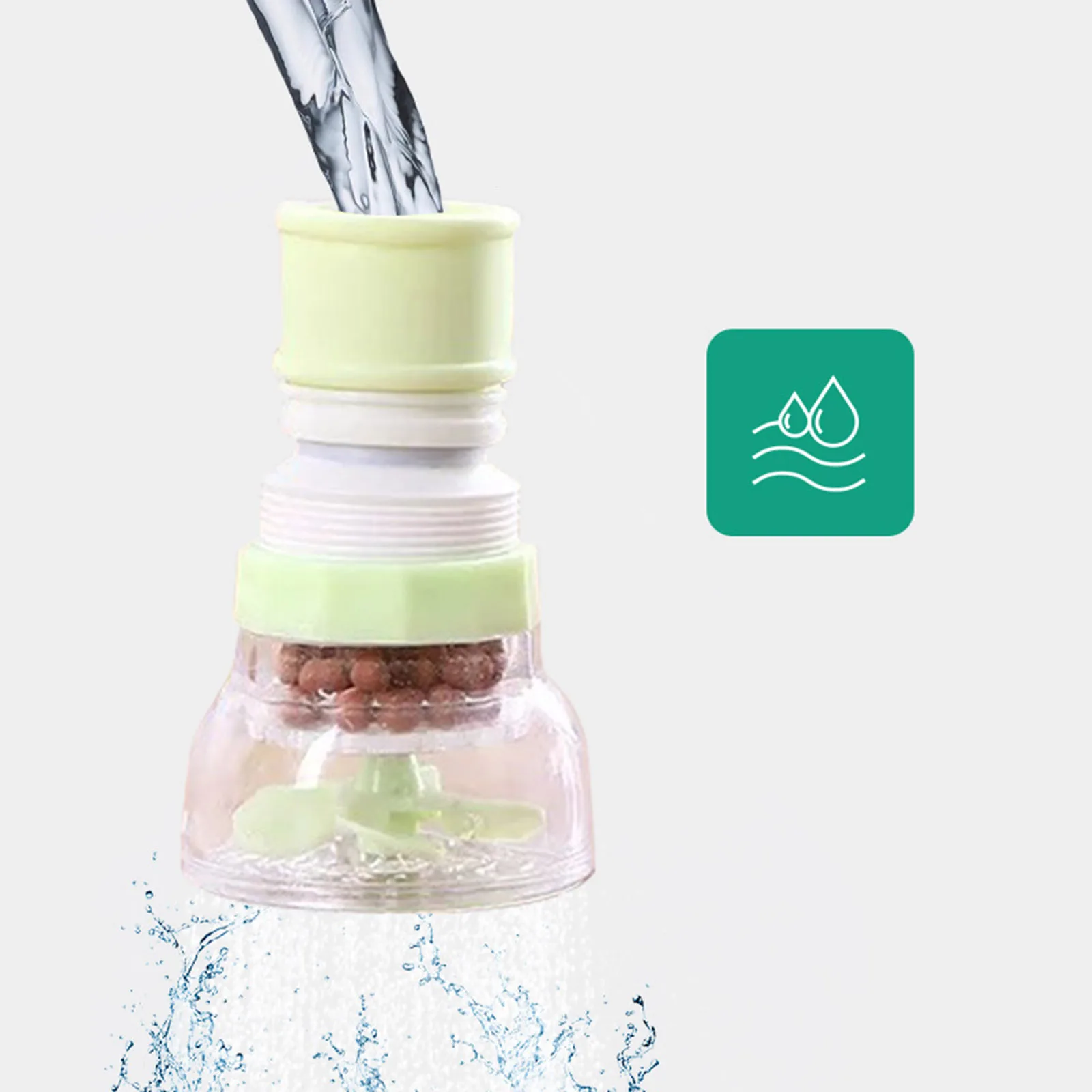 Description Picture 5 of itemKitchen Sink Faucet Extenders Tap Home Nozzle For Faucet Water Purifier Tap Sink Filter Saving Filter Water Bathroom Accessories