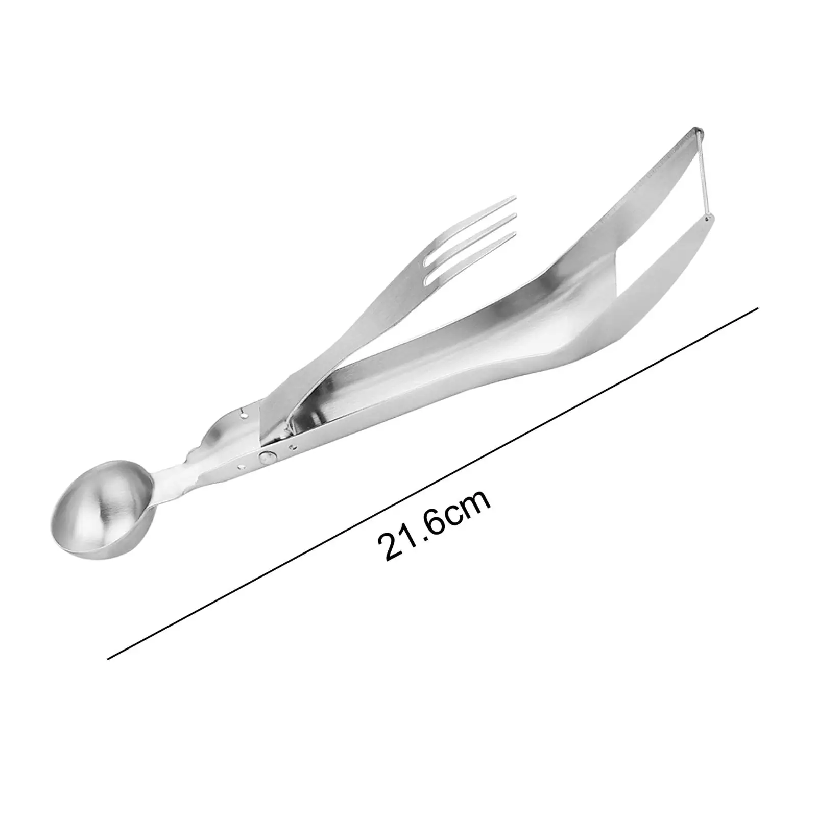 Fruit Fork Cutter Scooper Tool Easy Cleaning Lightweight Watermelon Cutter Spoon Tool for Picnics Camping Summer Home Bar