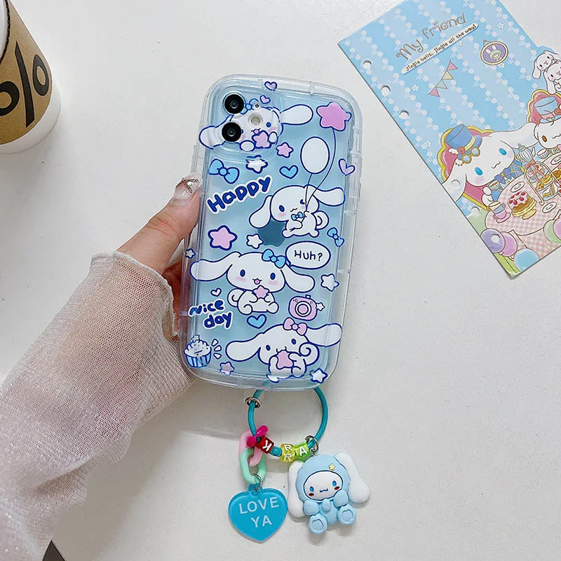 thumbnail image 1 of Kuromi Hello Kitty Tpu Case For Samsung S22 Ultra S23 S21 Plus Galaxy A54 A34 A14 A04 A23 A13 A50 A52 A32 A51 A11 A12 A20 Cover, 1 of 4