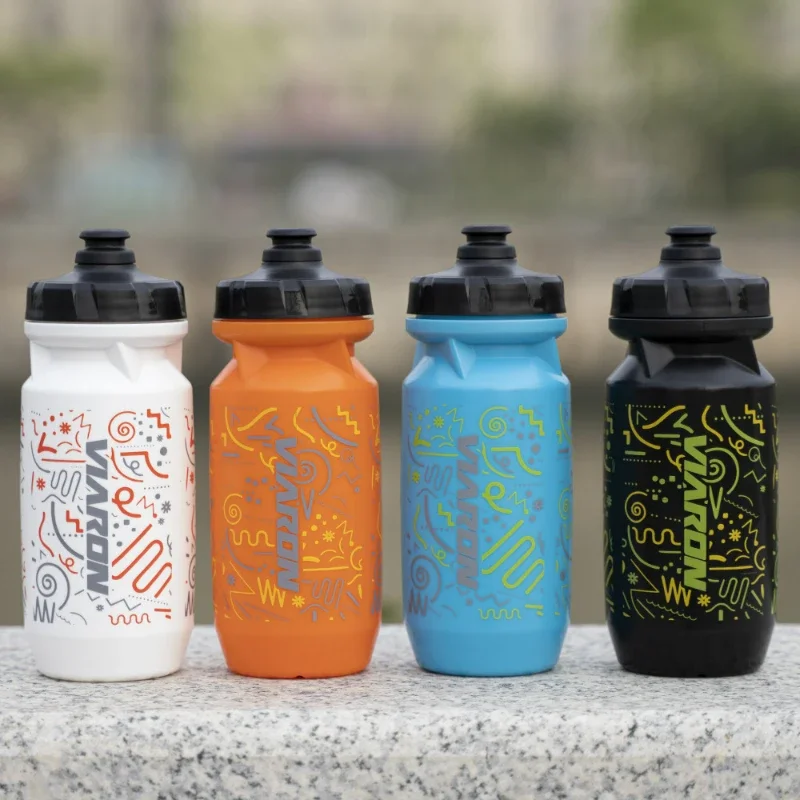 550/610ML Road Bike Water Bottle Leak-proof Bike Holder Drinking Water Mountain Sports Bottle Dustproof Cup Portable bicycle water bottle bicycle bottle holder