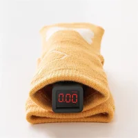 3 paires/lot automne hiver chaud enfant en bas âge garçon filles chaussettes de sol épaissir bébé chaussettes thermiques antidérapantes enfants vêtements accessoires 4
