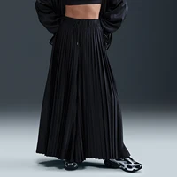 Pantalon tissé plissé ample taille mi-haute pour femme Nike authentique 2025 HJ0521-010 1