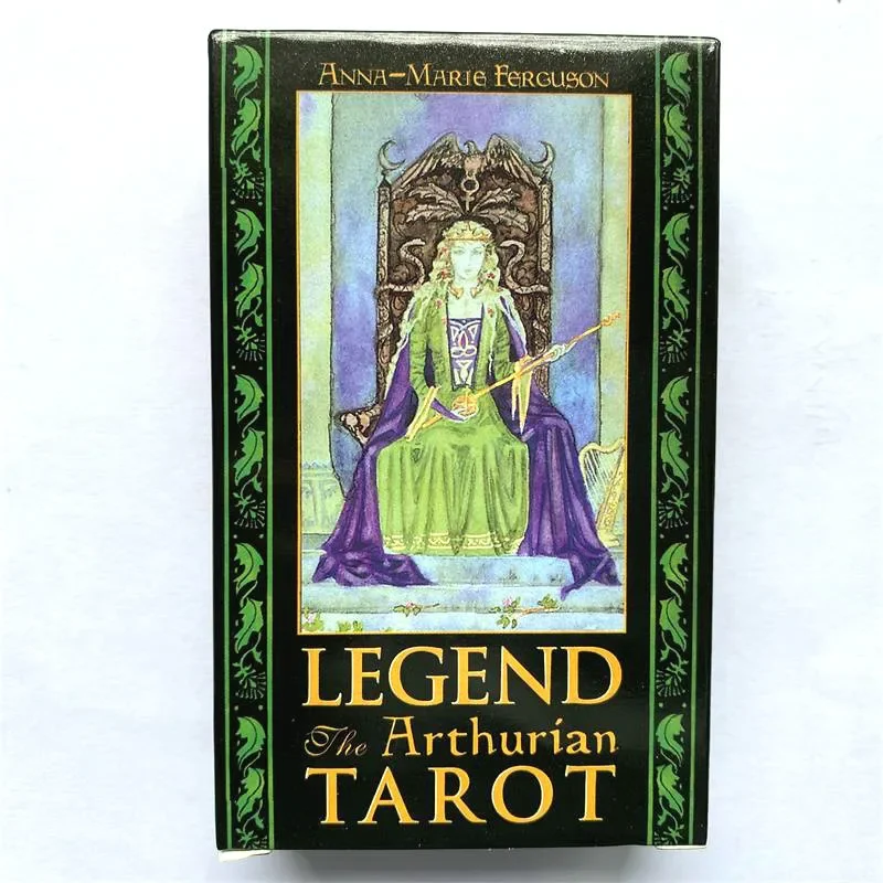 Fast Ship For The Legend Arthurian Tarot Cards English PDF Guidebook Tarot Deck Board Game Fate Divination for Adult Family Gift 4