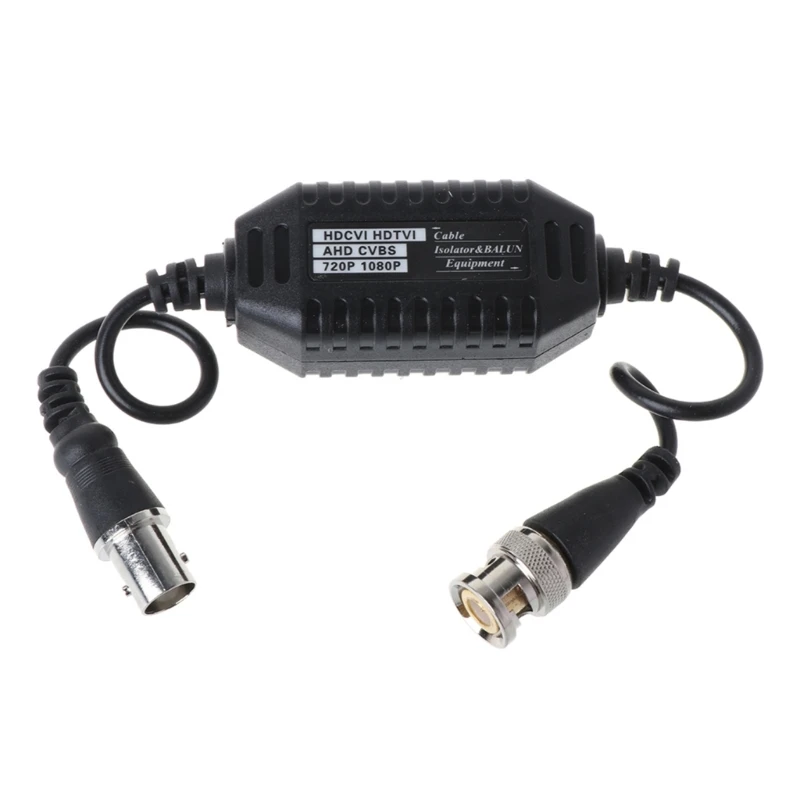 

Quality BNC Male to Female Video Ground Loop Isolator for CCTV Camera Prevent Maintain Clear Picture