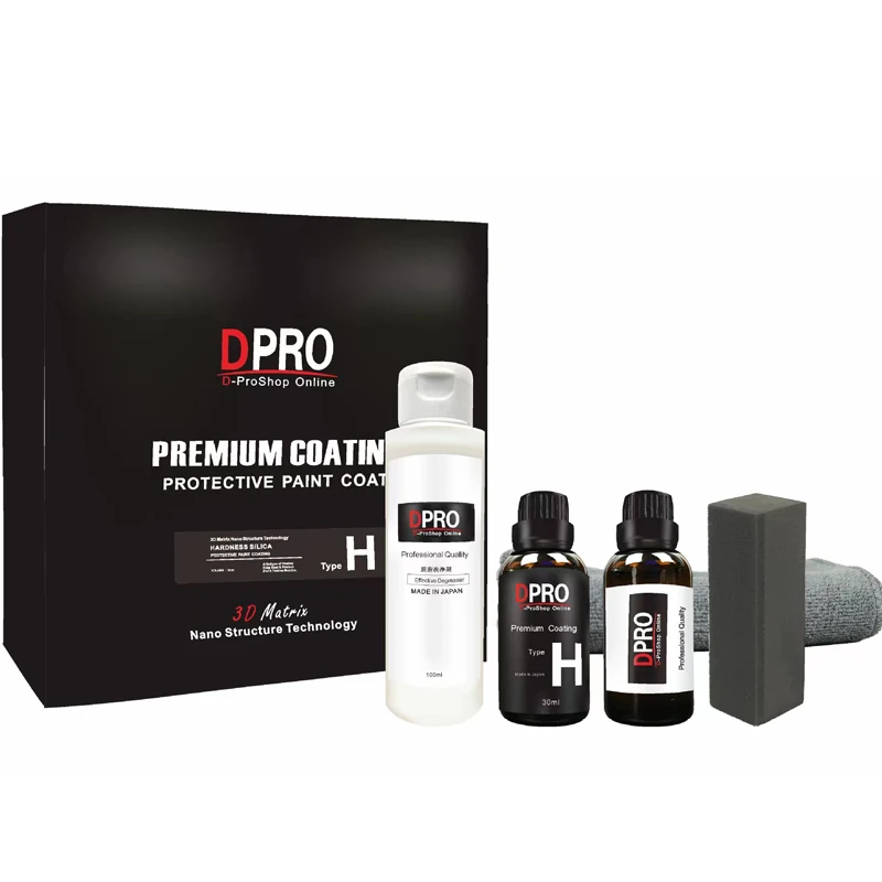 DproCeramicCarCoating160mlHighGlossShinyLikeMirrorCarPaint