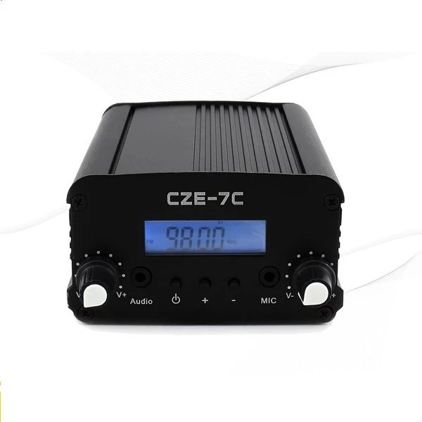 CZE-7C 1w/7w wireless audio amplifier home fm transmitter 76 ~ 108Mhz adjustable