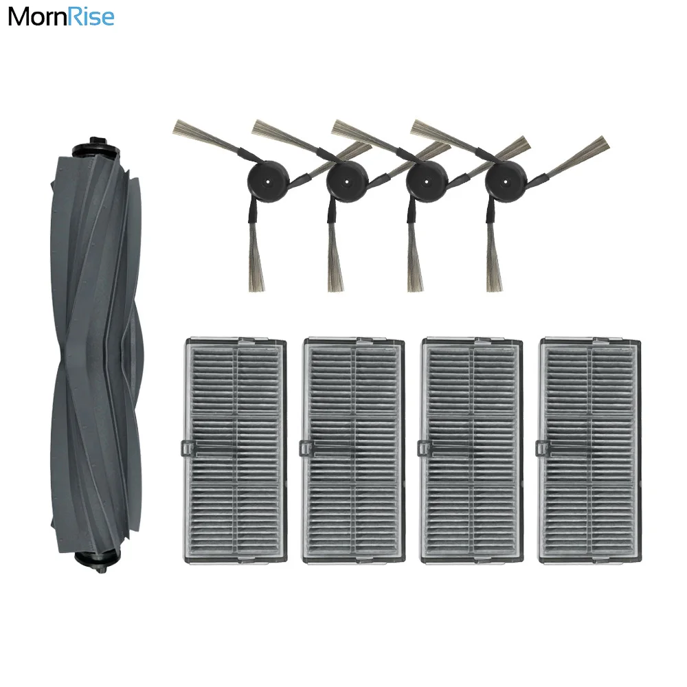 Kompatibel mit Dreame X40 Ultra / L40 Ultra Zubehör, Staubsauger Ersatz Kit, Ersatzteile, Haupt bürste, Filter, Staubbeutel, Mopp pad