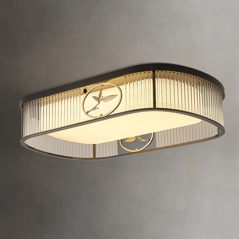 

Ceiling lamp living room main lamp Zen Chinese style dining room lamp upscale retro bedroom lamps
