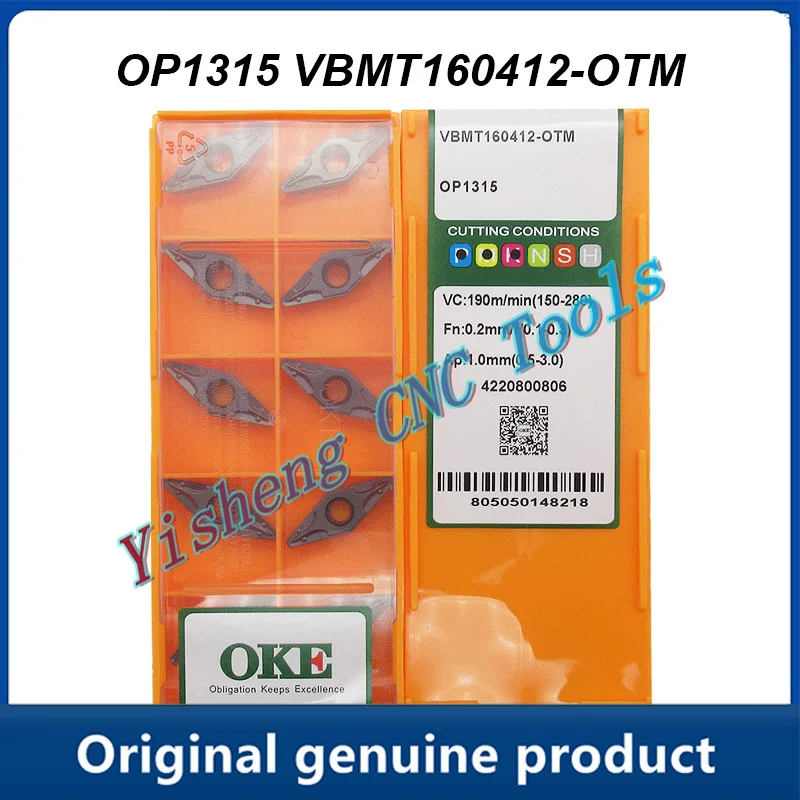 

VBMT160412-OTM OC3215 OC2125 OP1215 OP1315 вставка токарный станок Режущий инструмент токарный станок обработка металла токарные инструменты VBMT160412 VBMT 160412