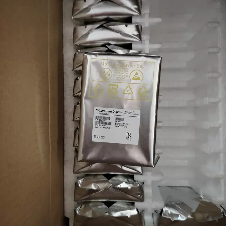 새로운 오리지널 3.5 WUS721210BLE6L4 HA340 SATA 6G 7.2K 10TB 데이터 센터용