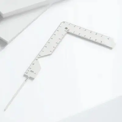 5-in-1 금속 제본 가이드 룰러, 정확한 간격 및 방사형 마킹을 위한 저널 커버 제작 도구, 견고한 책 커버 가이드 도구