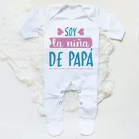 I Am Daddy's Girl Baby Coming Home Outfit Babygrow Sleepsuit Newbron Shower Gift Infant Romper Unisex Sleepsuit Baby Clothes 6