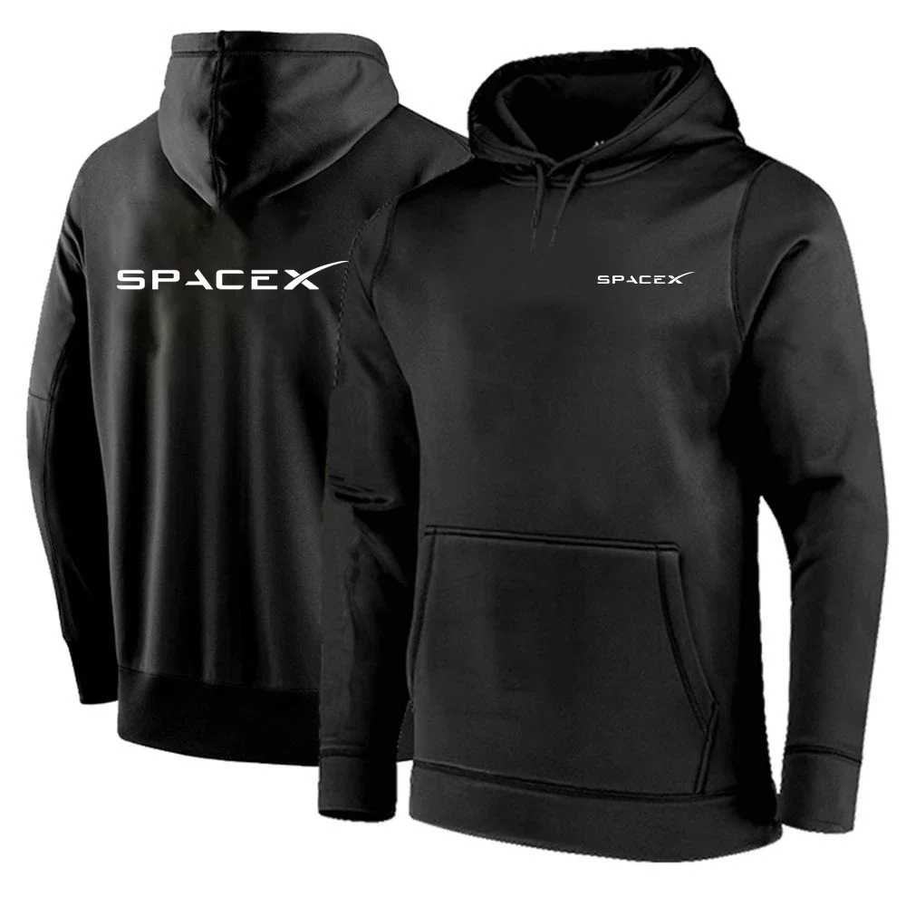 

Новинка 2024 от SpaceX Space X с логотипом мужской высококачественный модный пуловер с принтом в стиле хип-хоп худи повседневные кофты