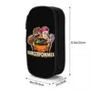 Large Capacity Pencil Pouch Lukasbs Burgerpommes Logo Office Supplies Double Layer Pencil Bag Girl Make Up Bag Amazing Gift 3