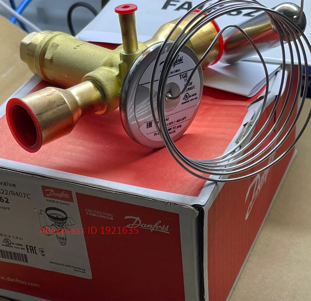 Original DAN.FOSS Thermal Expansion Valve TGEX 067N2162 R22/R407C 15TR 54KW FAIRSZ STORE