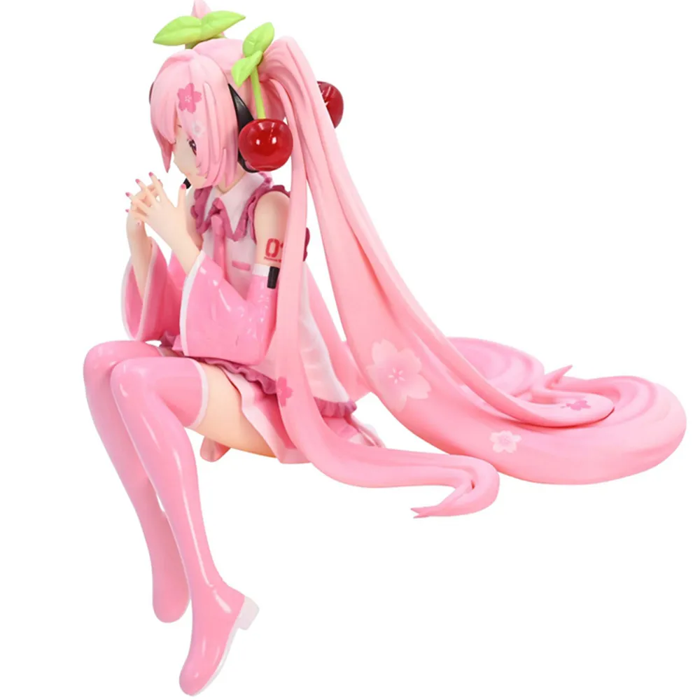 Figura anime personalizada de acessórios de menina rosa miku hatsune de 7  polegadas - China Hatsune miku e anime Figura preço