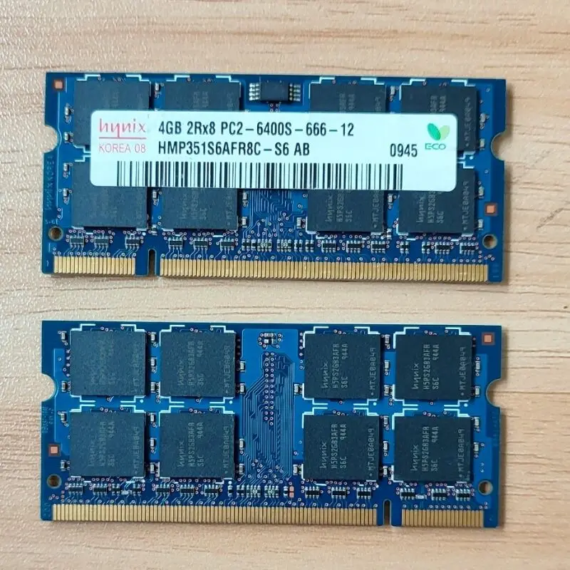 Carneiros Ddr2 4gb de Memória Portátil 800mhz Ddr2 4gb 2rx8 Pc26400s-66612 Sodimm 1.8v - Imagem 3