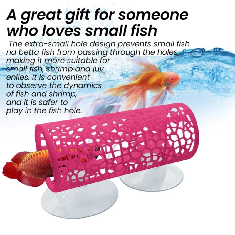 Resins Fish Tanks Bettas Tube Sleep Bed
