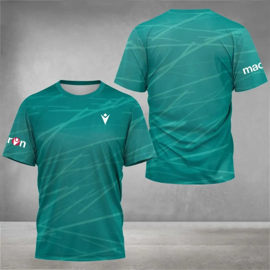 تي شيرت رياضي جديد لصيف 2025، مريح وقابل للتنفس وسريع الجفاف، قميص تنس برقبة مستديرة وأكمام قصيرة، تي شيرت رجالي جديد للصيف، كاجوال