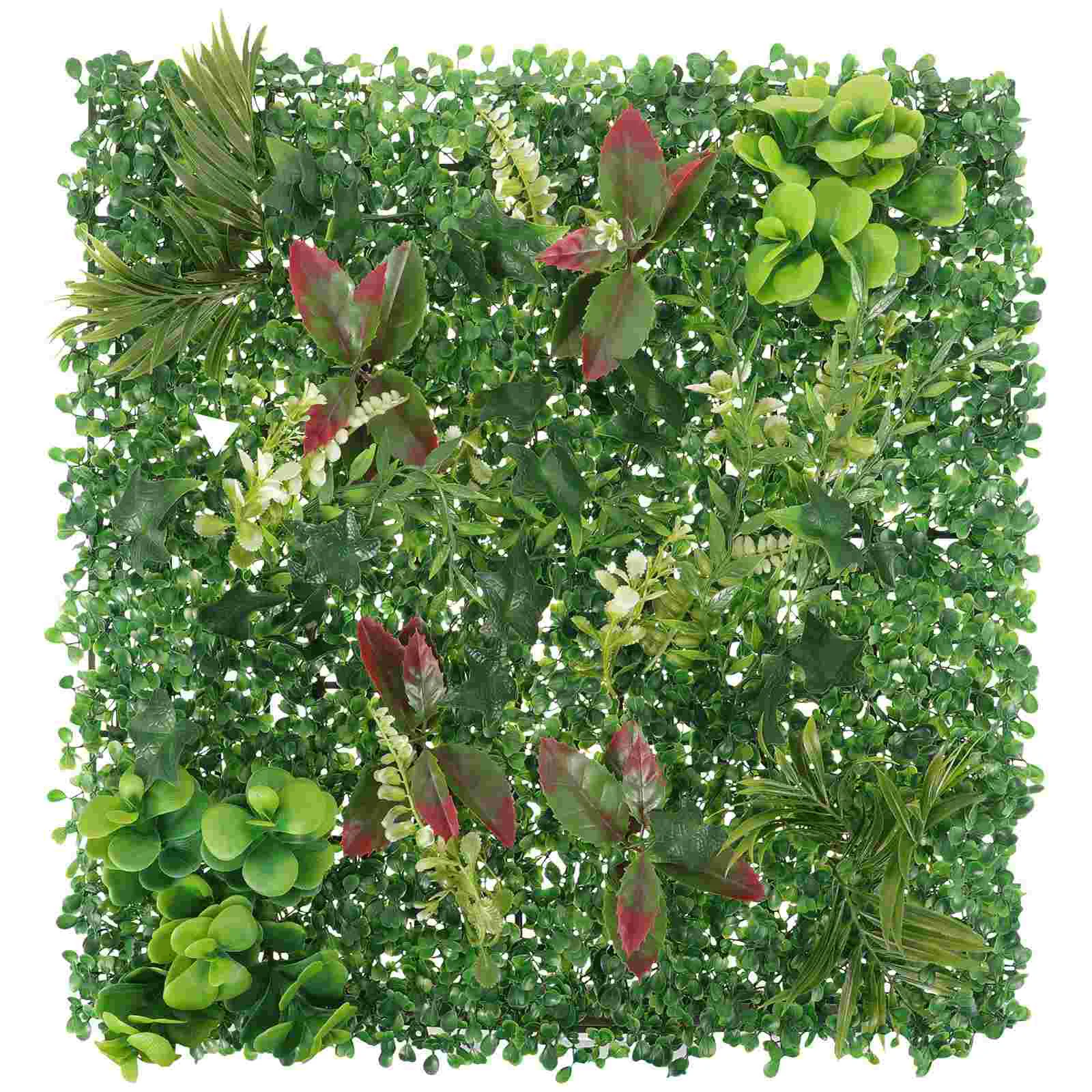 

Plastic Fake Green Wall Office Decore Plant Walls Chritmas Artificial Plants Ldpe (high Pressure Polyethylene) Backdrop