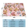 One-Piece Tony Tony Chopper Blanket Coral Fleece Plush Summer Pirate Anime Multifunction Super Warm Throw Blankets for Home 6