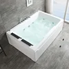 1.8 meter 2 Person bathtub modern home use jacuuzi massage bathtubs 1