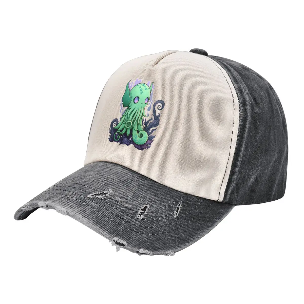 

Kawaii Cthulhu Lovecraft Creature Cute Cthulhu Baseball Cap Vintage New In Hat Male Women's