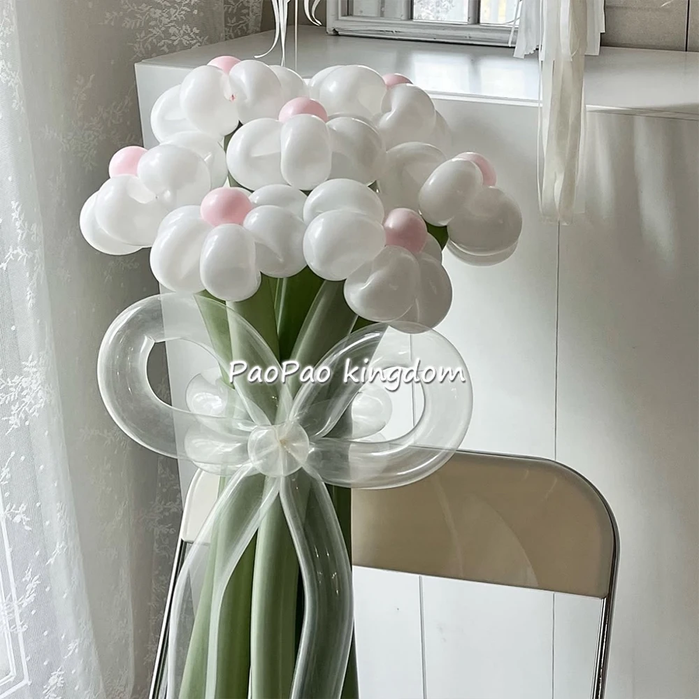 1 Set Magische Ballon Blume Material Tasche Geburtstag Party DIY Hochzeit Dekoration Ballon Brautstrauß Zu Werden Liefert Foto Geschenk