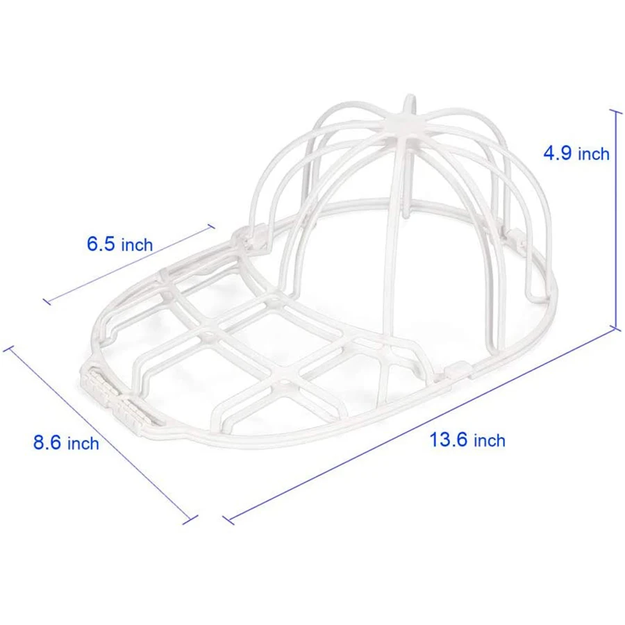 Hat Washers  Baseball Hat Cleaners Fit for Adult Kid's Hat Washer Frame Cage Storage Hat Protector Racks for Washing Machine