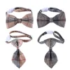 1pc Adjustable Plaid Cat Collar with Bow Tie - Adjustable Comfortable Collar, Perfect for Holiday Dress Up and Everyday Wear 4