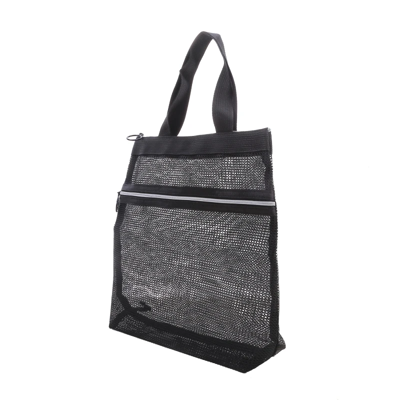 1pc/set Mesh Makeup Toiletry Storage Handbags Portable Travel Washing Body Shower Tools Cosmetic Organizer Pouch Double Zipper 4